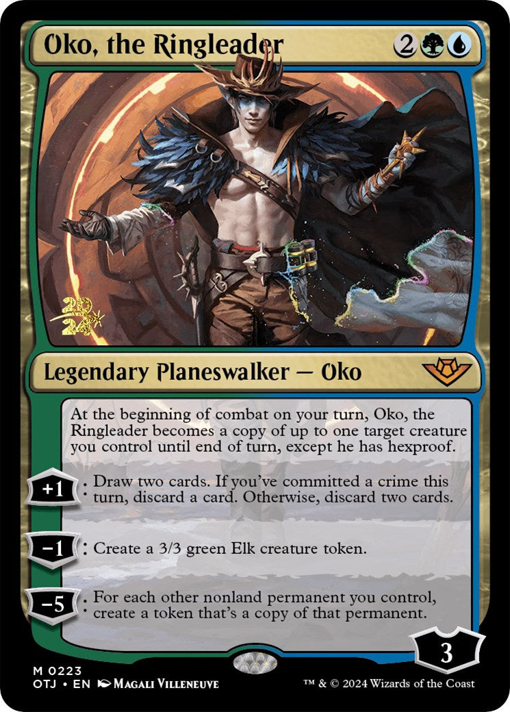 Oko, the Ringleader [Outlaws of Thunder Junction Prerelease Promos] | Tabernacle Games