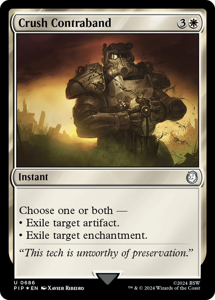 Crush Contraband (Surge Foil) [Fallout] | Tabernacle Games