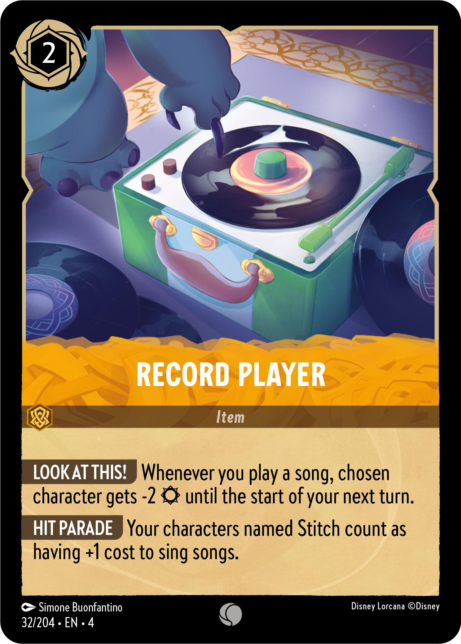 Record Player (32/204) [Ursula's Return] | Tabernacle Games