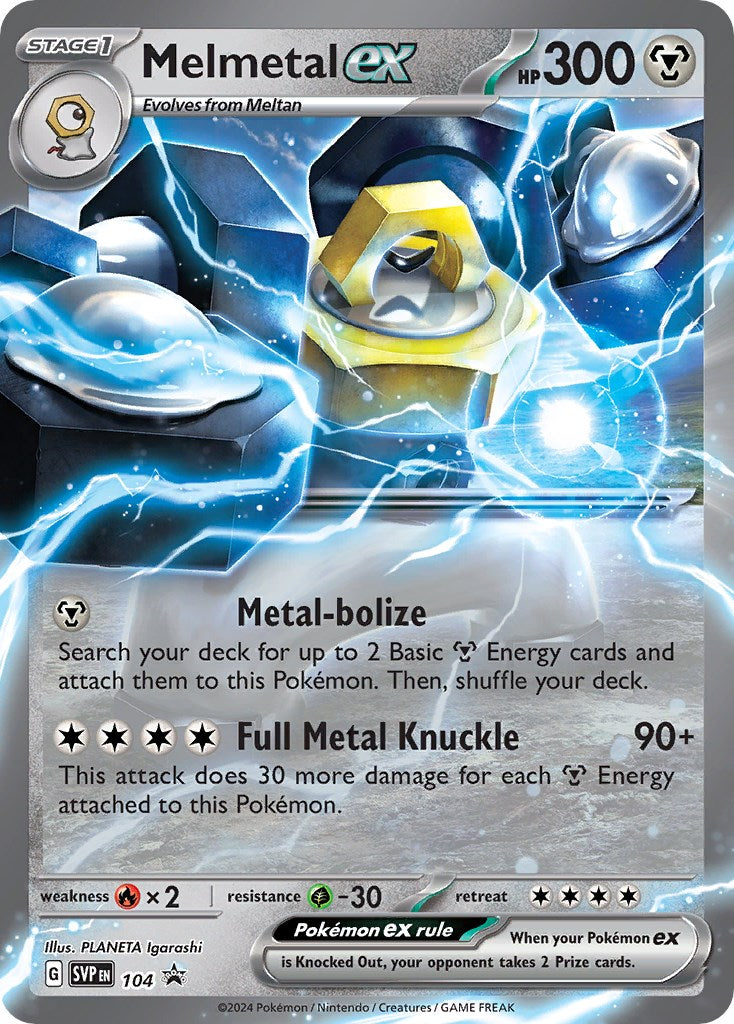 Melmetal ex (104) [Scarlet & Violet: Black Star Promos] | Tabernacle Games