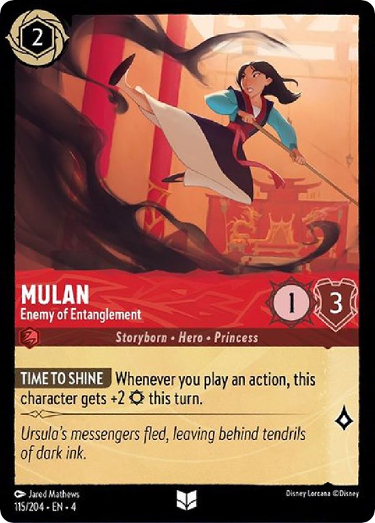 Mulan - Enemy of Entanglement (115/204) [Ursula's Return] | Tabernacle Games