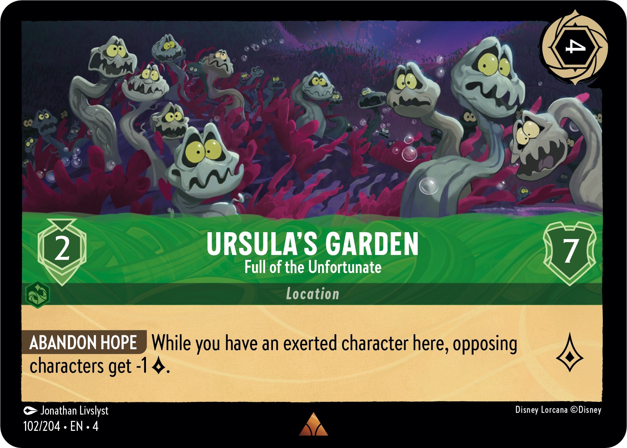 Ursula's Garden - Full of the Unfortunate (102/204) [Ursula's Return] | Tabernacle Games