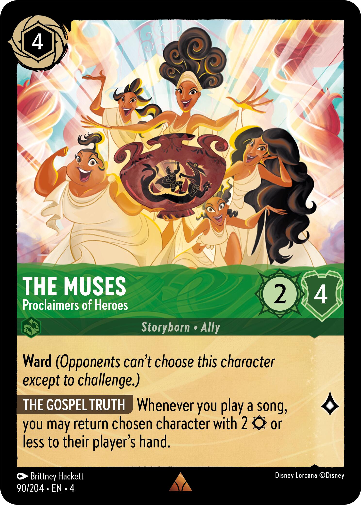 The Muses - Proclaimers of Heroes (90/204) [Ursula's Return] | Tabernacle Games