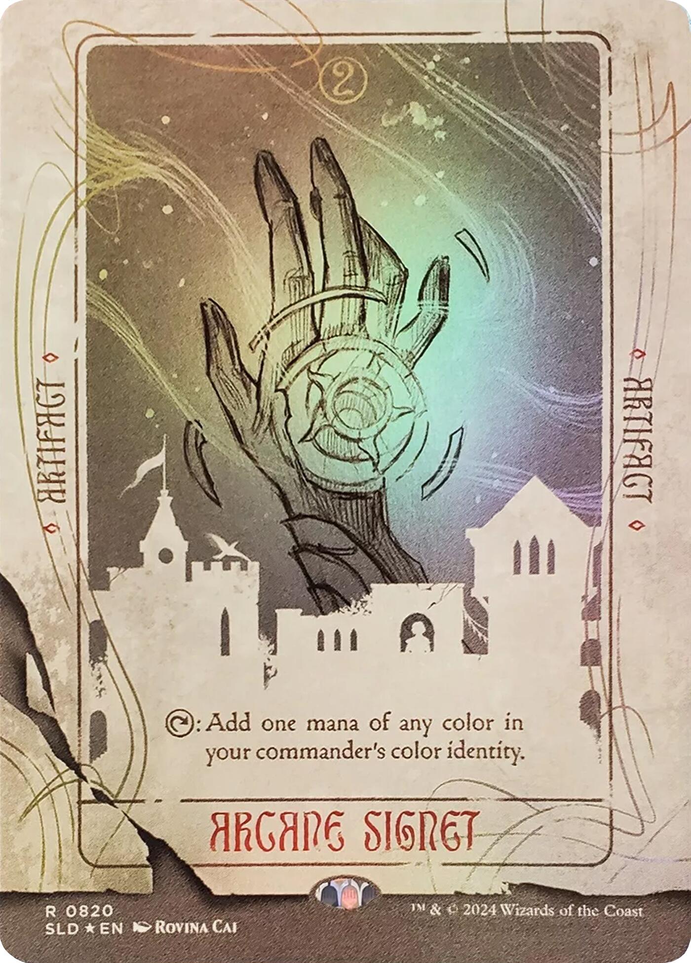 Arcane Signet (0820) (Rainbow Foil) [Secret Lair Drop Series] | Tabernacle Games