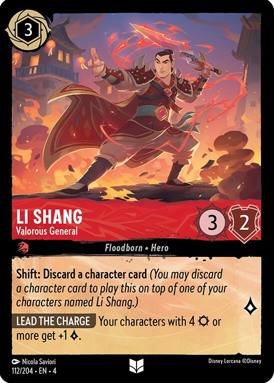 Li Shang - Valorous General (112/204) [Ursula's Return] | Tabernacle Games