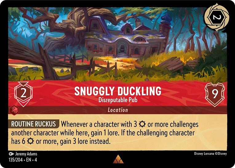 Snuggly Duckling - Disreputable Pub (135/204) [Ursula's Return] | Tabernacle Games