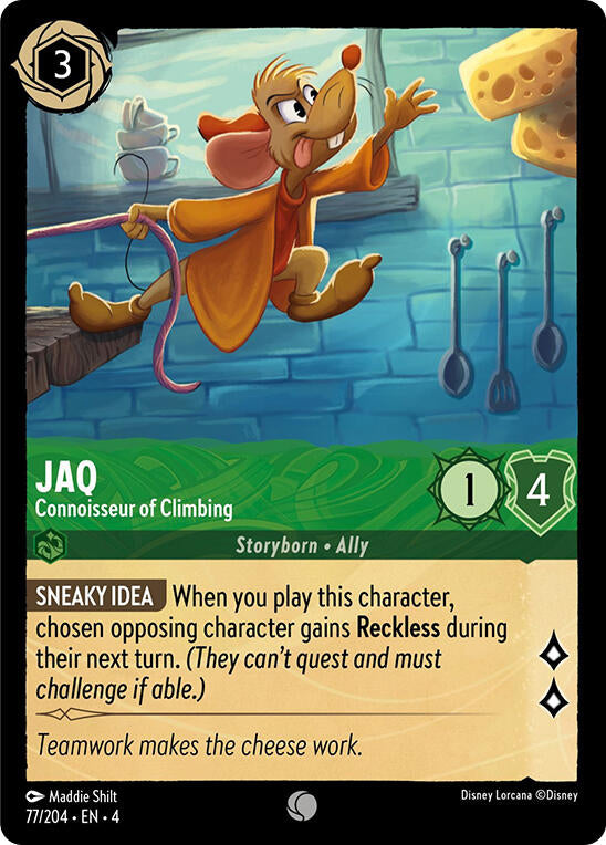 Jaq - Connoisseur of Climbing (77/204) [Ursula's Return] | Tabernacle Games