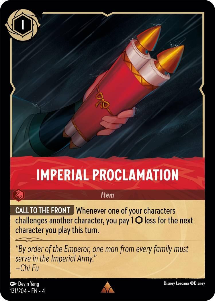 Imperial Proclamation (131/204) [Ursula's Return] | Tabernacle Games