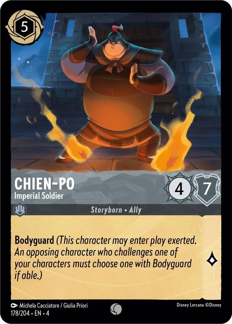 Chien-Po - Imperial Soldier (178/204) [Ursula's Return] | Tabernacle Games