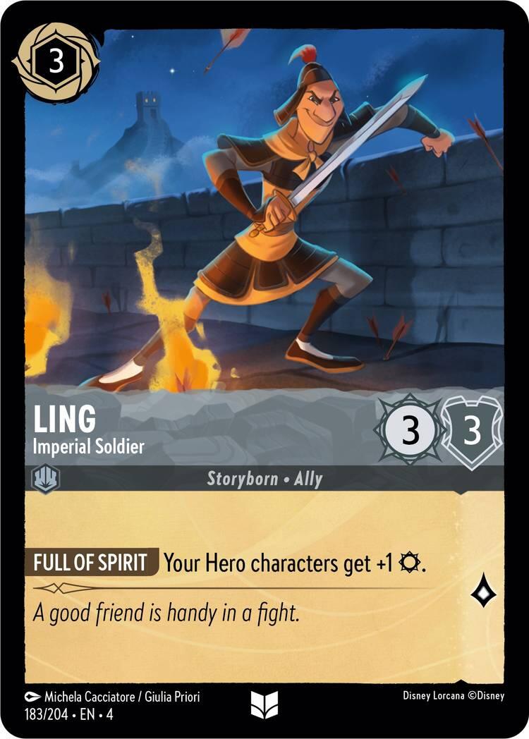 Ling - Imperial Soldier (183/204) [Ursula's Return] | Tabernacle Games