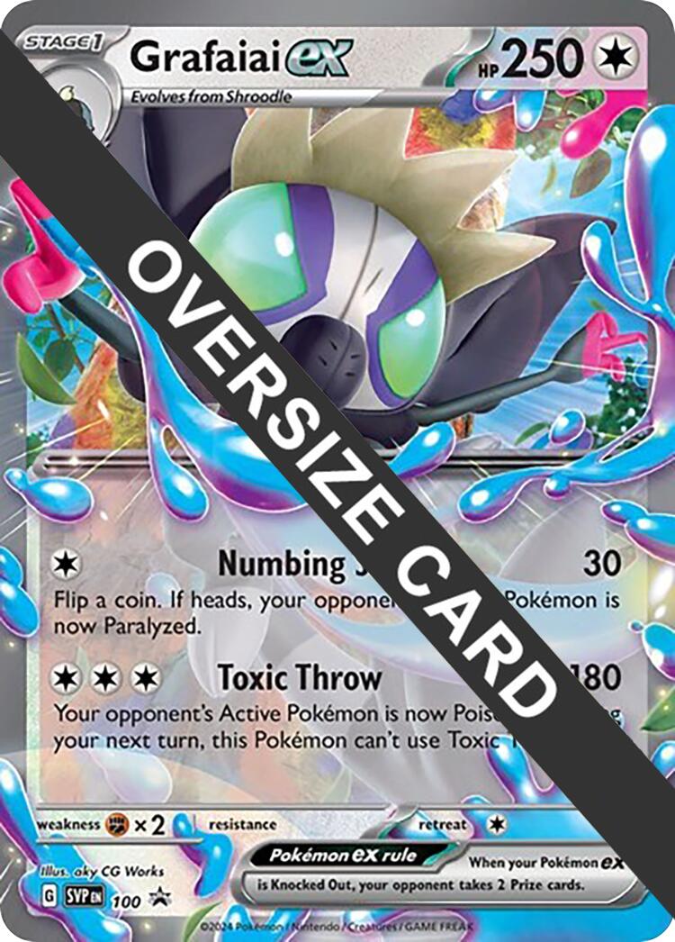 Grafaiai ex (100) (Jumbo Card) [Scarlet & Violet: Black Star Promos] | Tabernacle Games