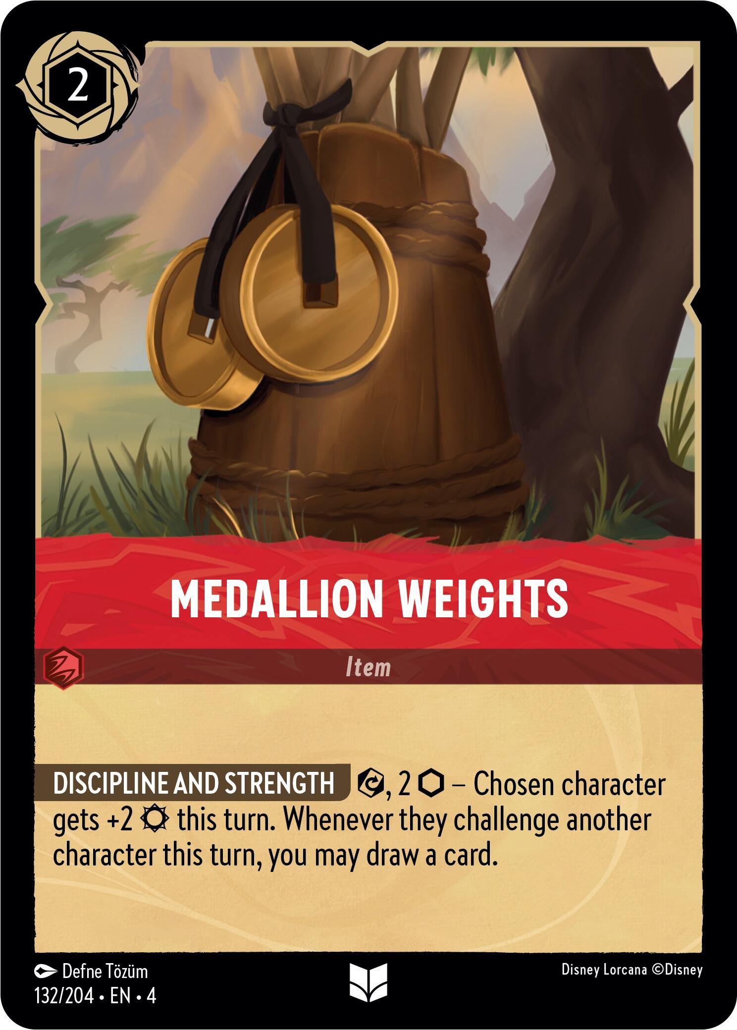 Medallion Weights (132/204) [Ursula's Return] | Tabernacle Games