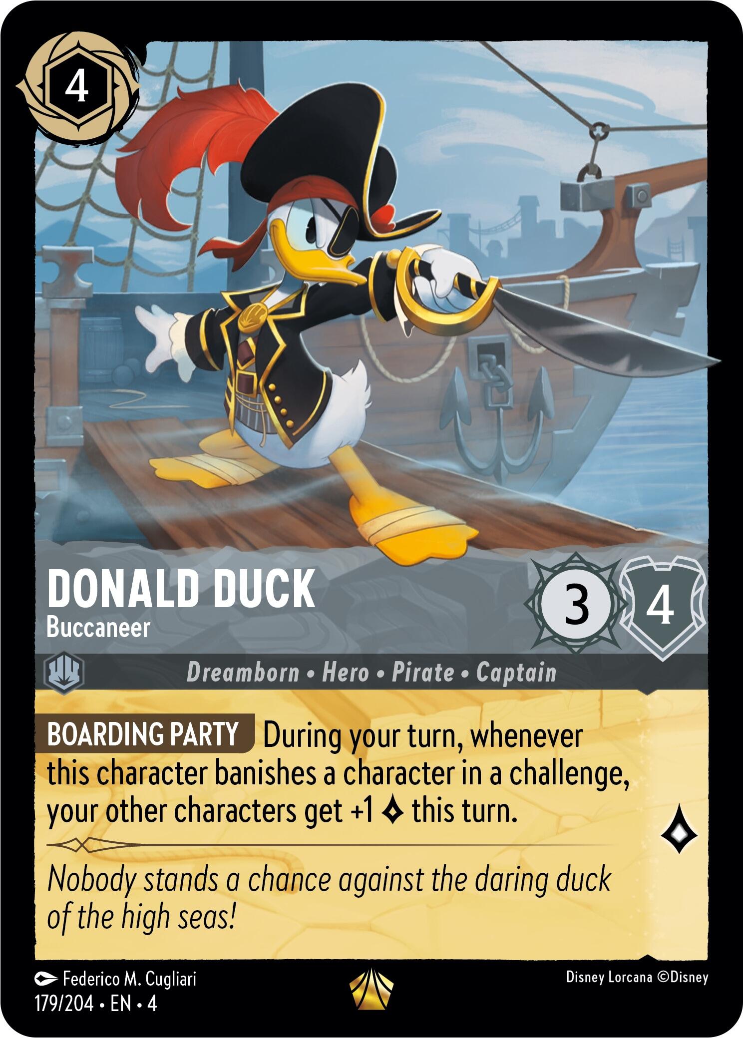 Donald Duck - Buccaneer (179/204) [Ursula's Return] | Tabernacle Games