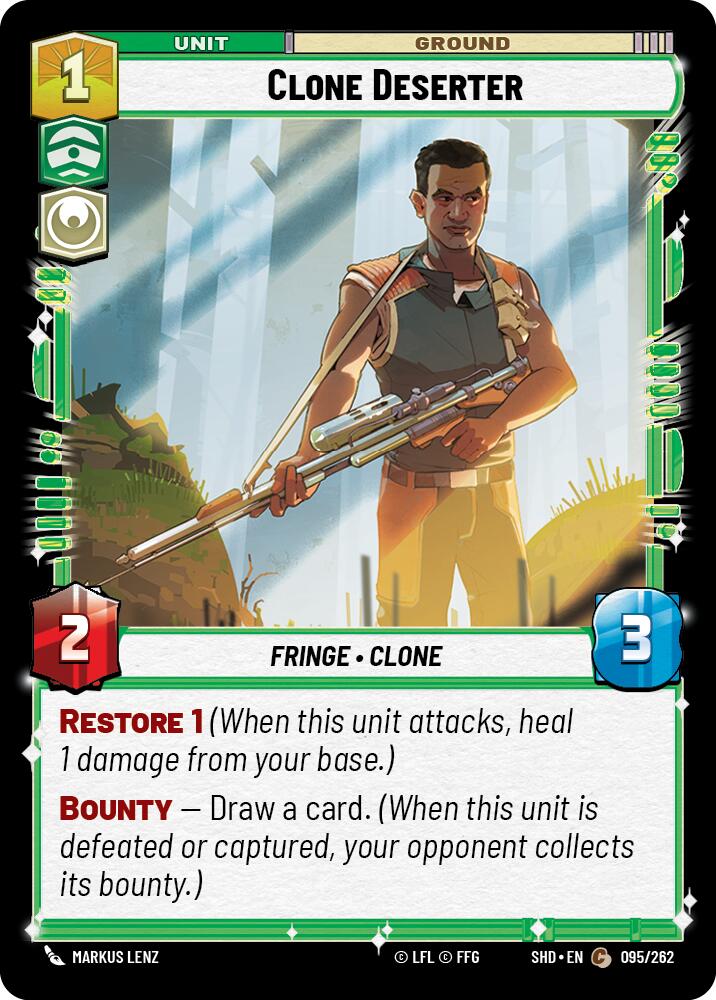 Clone Deserter (095/262) [Shadows of the Galaxy] | Tabernacle Games