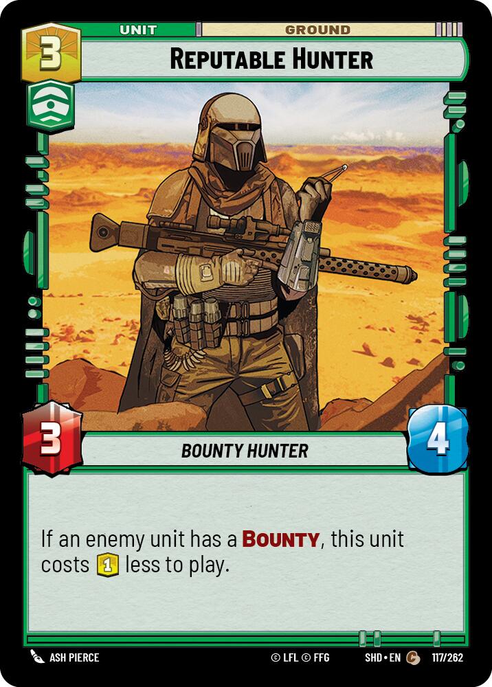 Reputable Hunter (117/262) [Shadows of the Galaxy] | Tabernacle Games