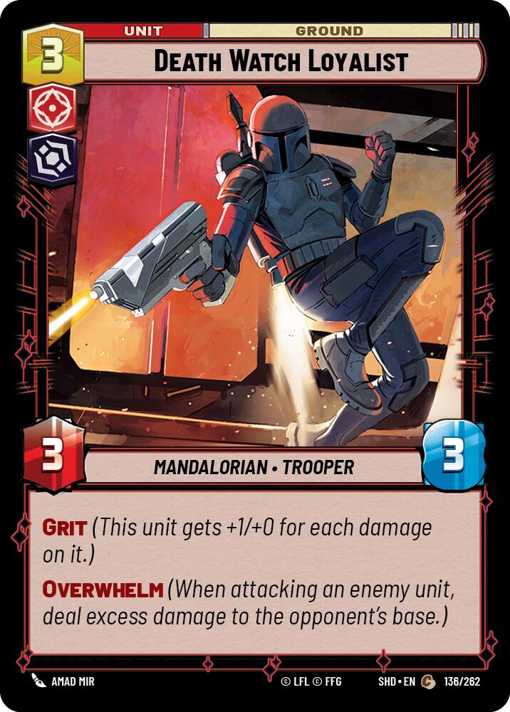 Death Watch Loyalist (136/262) [Shadows of the Galaxy] | Tabernacle Games