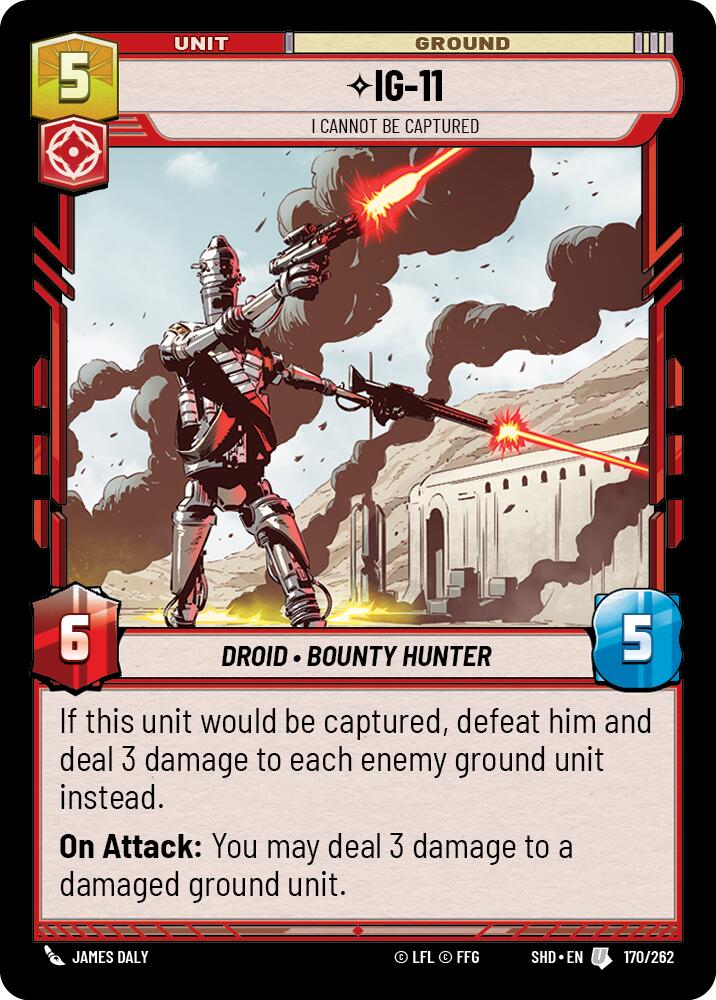 IG-11 - I Cannot Be Captured (170/262) [Shadows of the Galaxy] | Tabernacle Games
