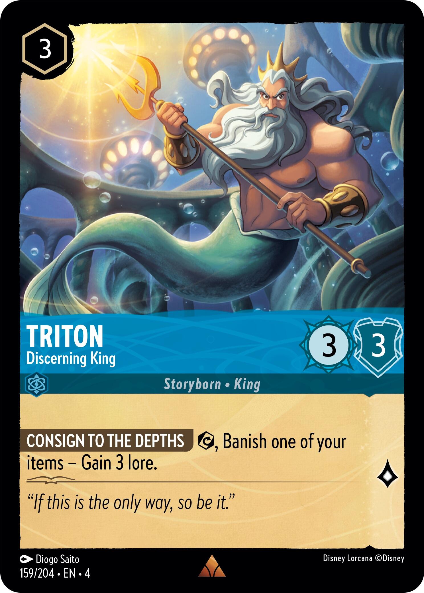 Triton - Discerning King (159/204) [Ursula's Return] | Tabernacle Games