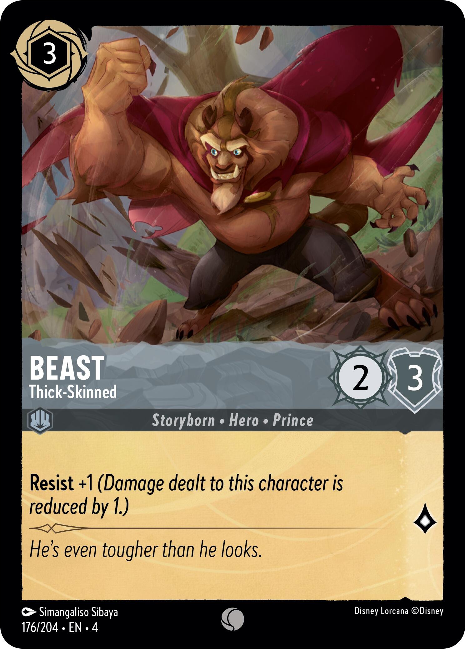 Beast - Thick-Skinned (176/204) [Ursula's Return] | Tabernacle Games