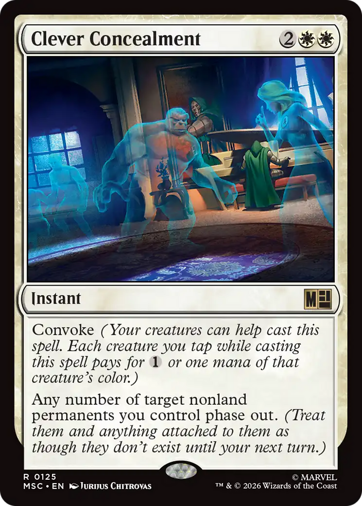 Clever Concealment [Marvel Super Heroes Commander] | Tabernacle Games