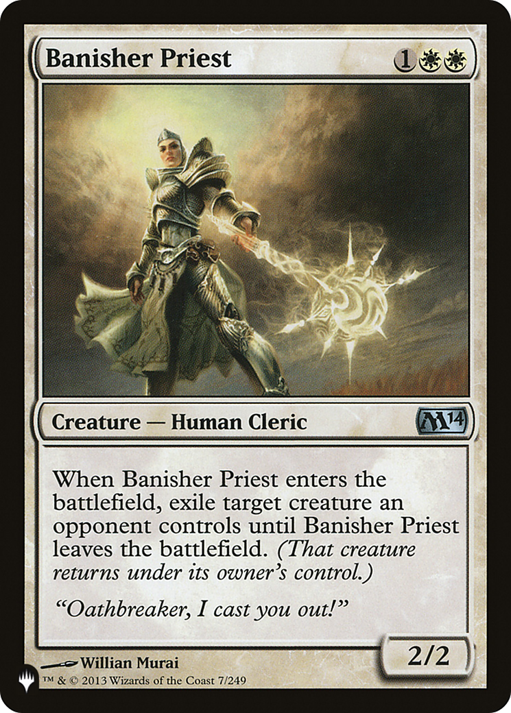 Banisher Priest [The List] | Tabernacle Games