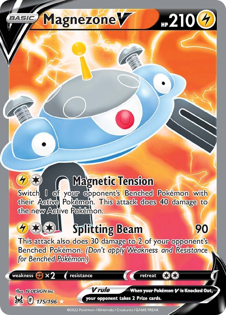 Magnezone V (175/196) [Sword & Shield: Lost Origin] | Tabernacle Games