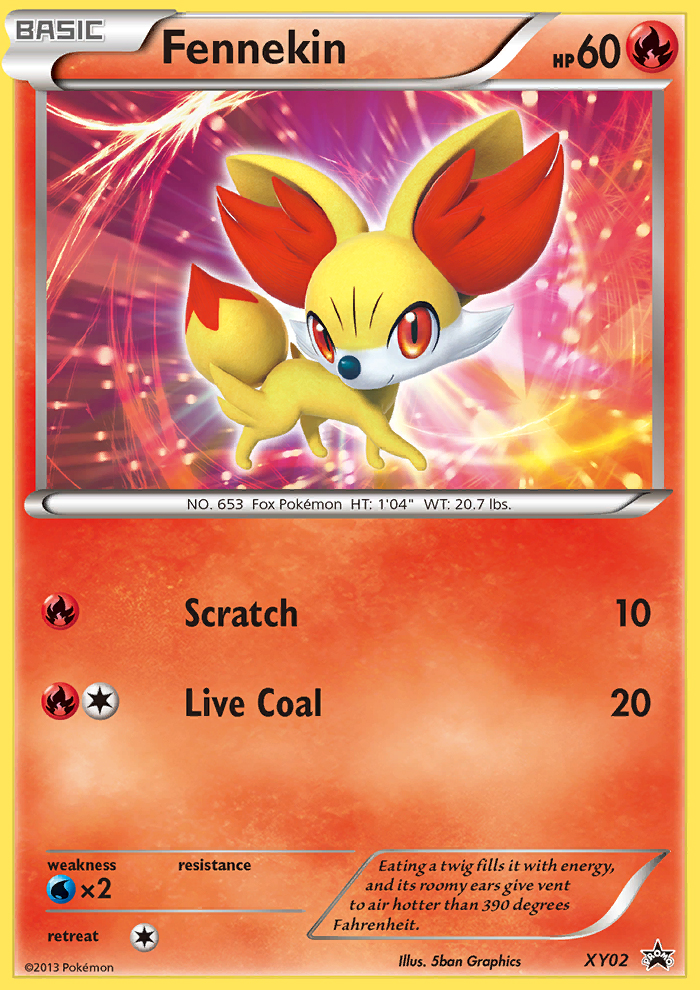 Fennekin (XY02) [XY: Black Star Promos] | Tabernacle Games