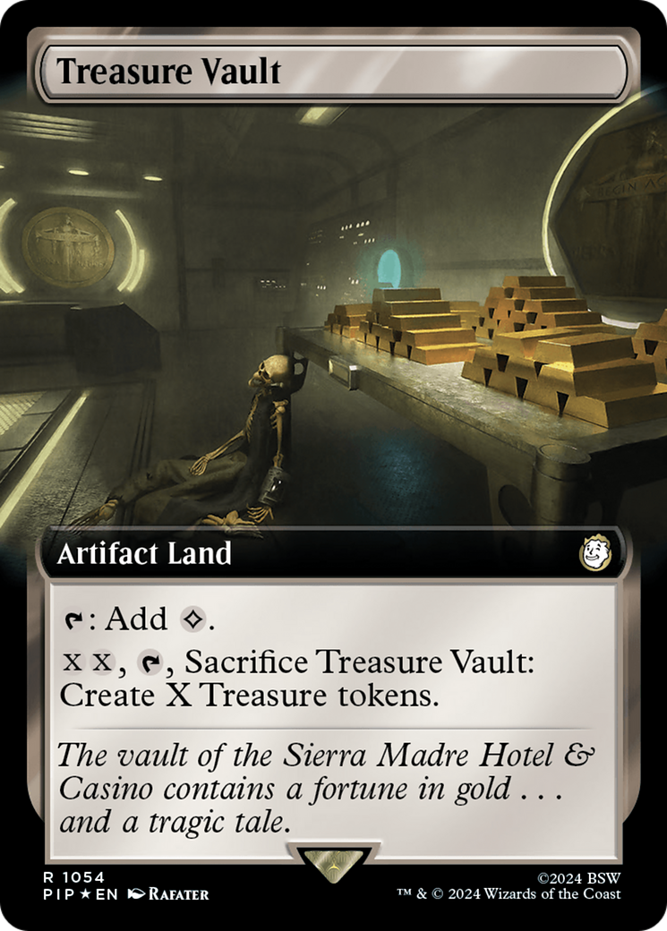 Treasure Vault (Extended Art) (Surge Foil) [Fallout] | Tabernacle Games