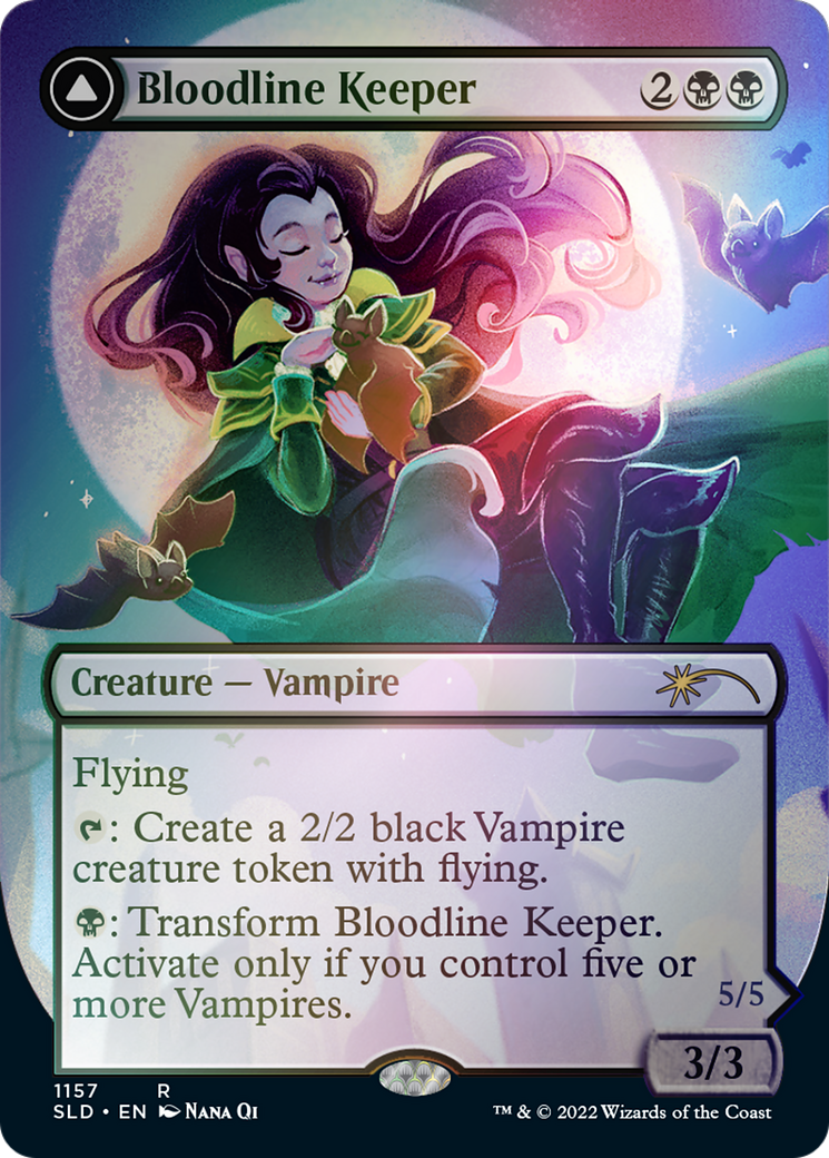 Bloodline Keeper // Lord of Lineage (Borderless) [Secret Lair: From Cute to Brute] | Tabernacle Games
