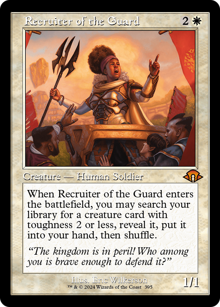 Recruiter of the Guard (Retro) [Modern Horizons 3] | Tabernacle Games