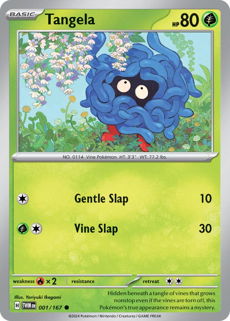 Tangela (001/167) [Scarlet & Violet: Twilight Masquerade] | Tabernacle Games