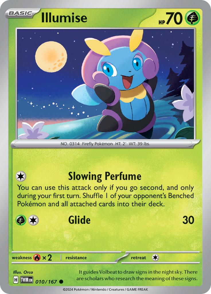 Illumise (010/167) [Scarlet & Violet: Twilight Masquerade] | Tabernacle Games