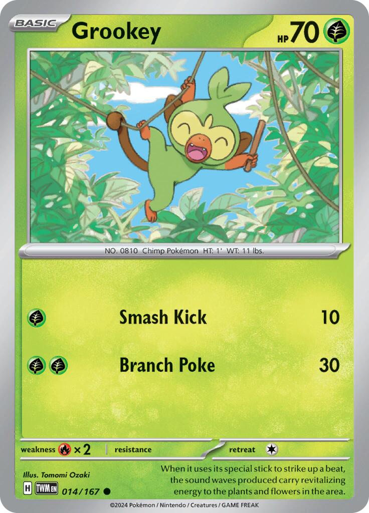 Grookey (014/167) [Scarlet & Violet: Twilight Masquerade] | Tabernacle Games