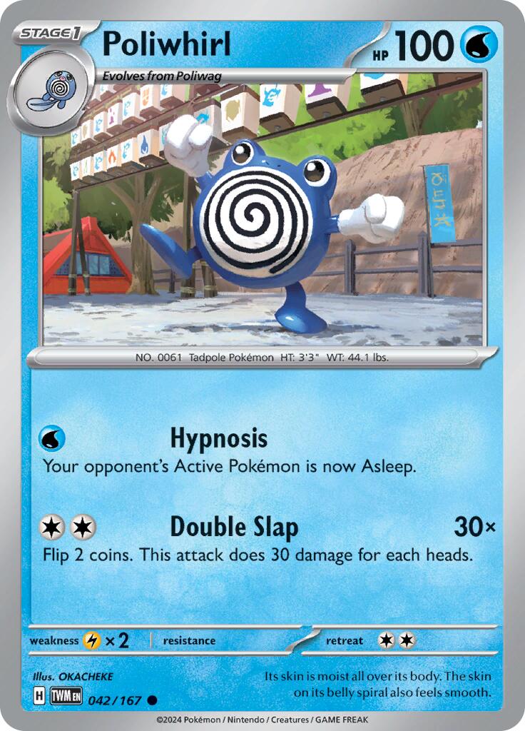 Poliwhirl (042/167) [Scarlet & Violet: Twilight Masquerade] | Tabernacle Games
