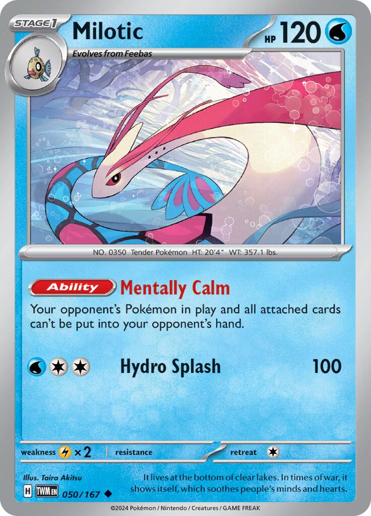 Milotic (050/167) [Scarlet & Violet: Twilight Masquerade] | Tabernacle Games