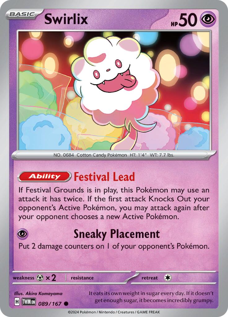 Swirlix (089/167) [Scarlet & Violet: Twilight Masquerade] | Tabernacle Games