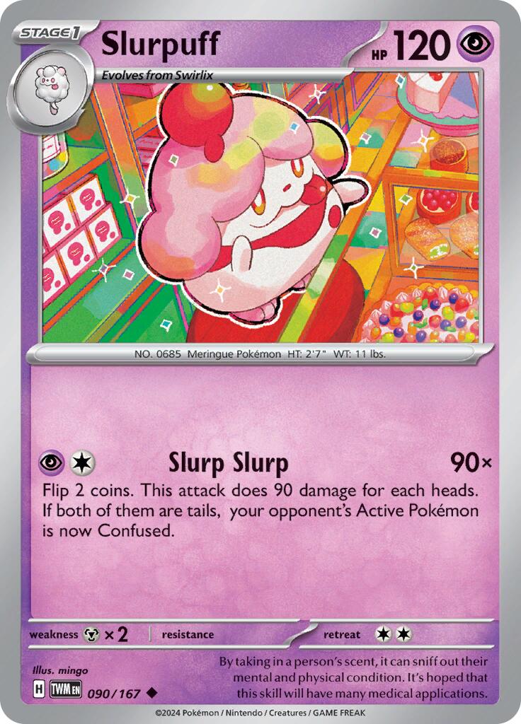 Slurpuff (090/167) [Scarlet & Violet: Twilight Masquerade] | Tabernacle Games