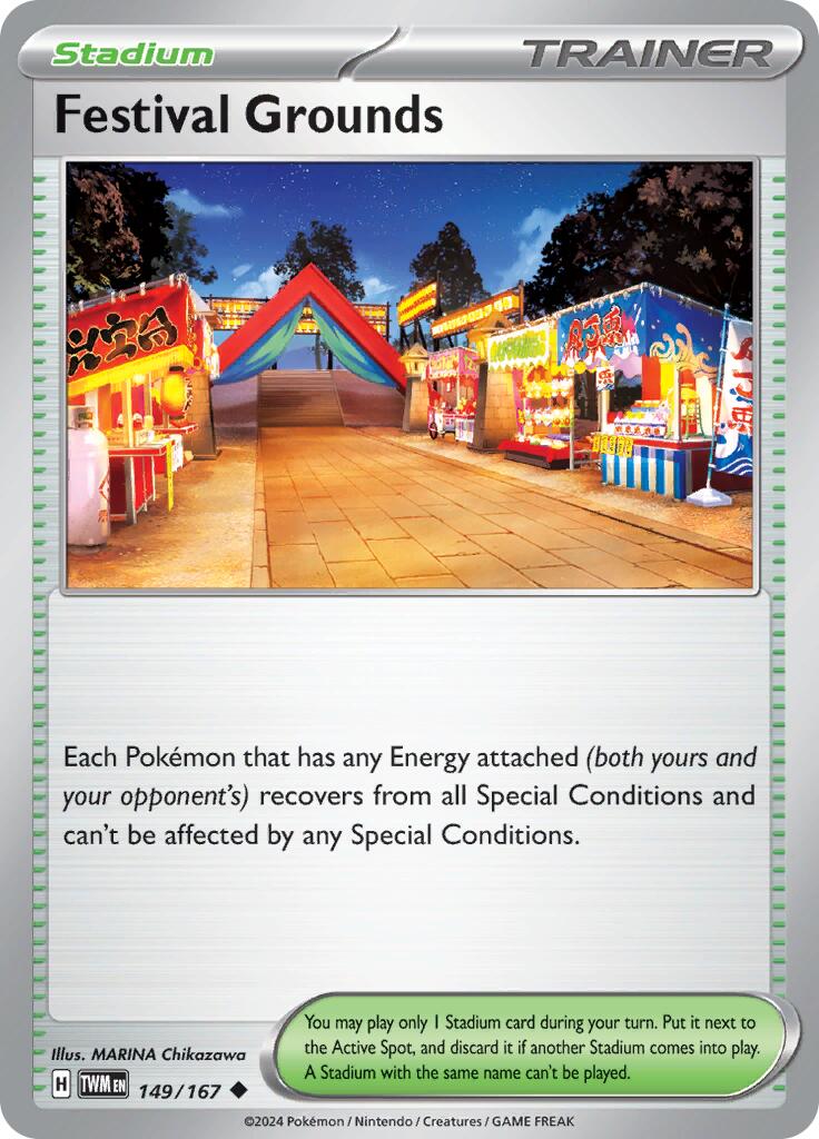Festival Grounds (149/167) [Scarlet & Violet: Twilight Masquerade] | Tabernacle Games