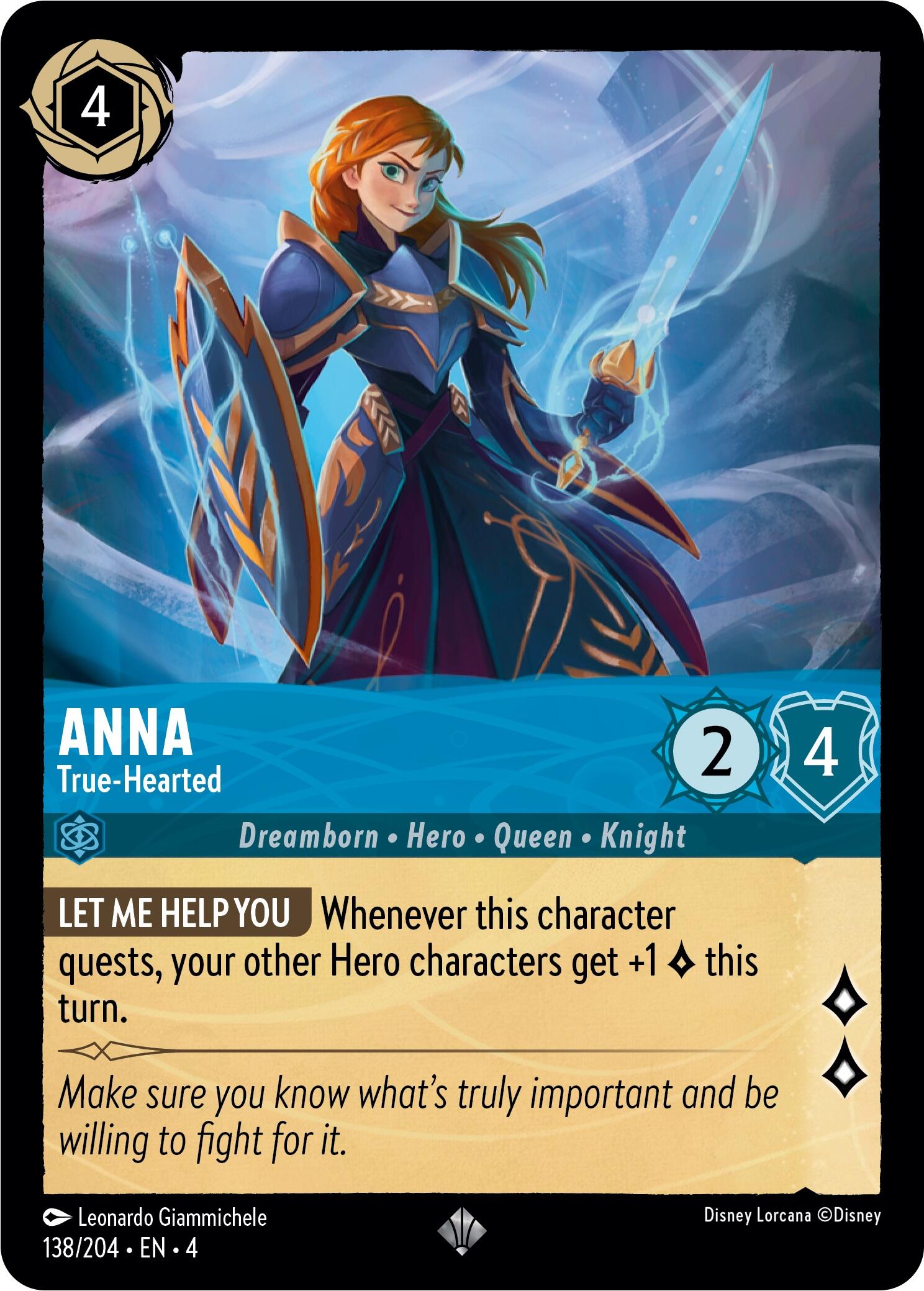 Anna - True-Hearted (138/204) [Ursula's Return] | Tabernacle Games