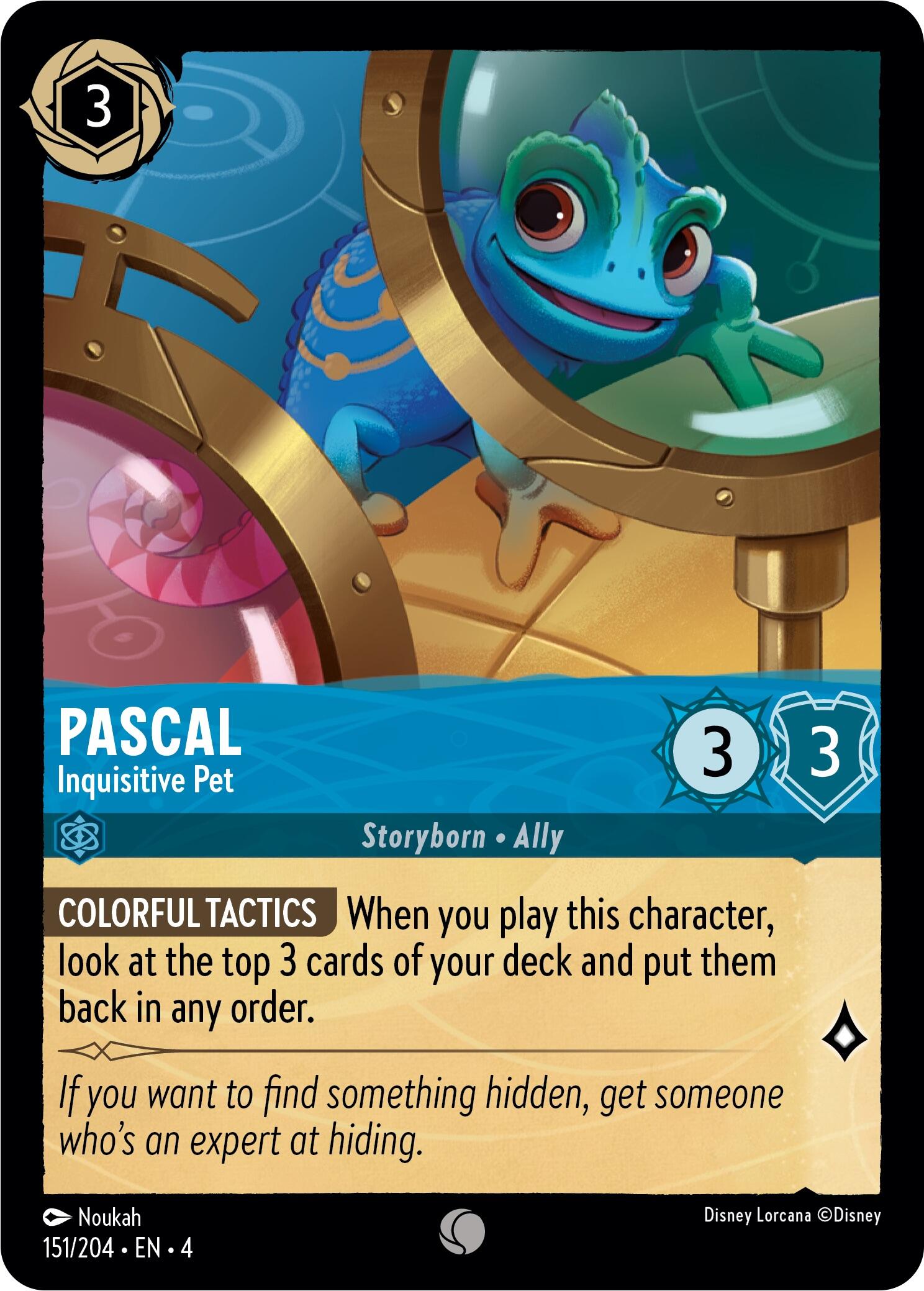 Pascal - Inquisitive Pet (151/204) [Ursula's Return] | Tabernacle Games