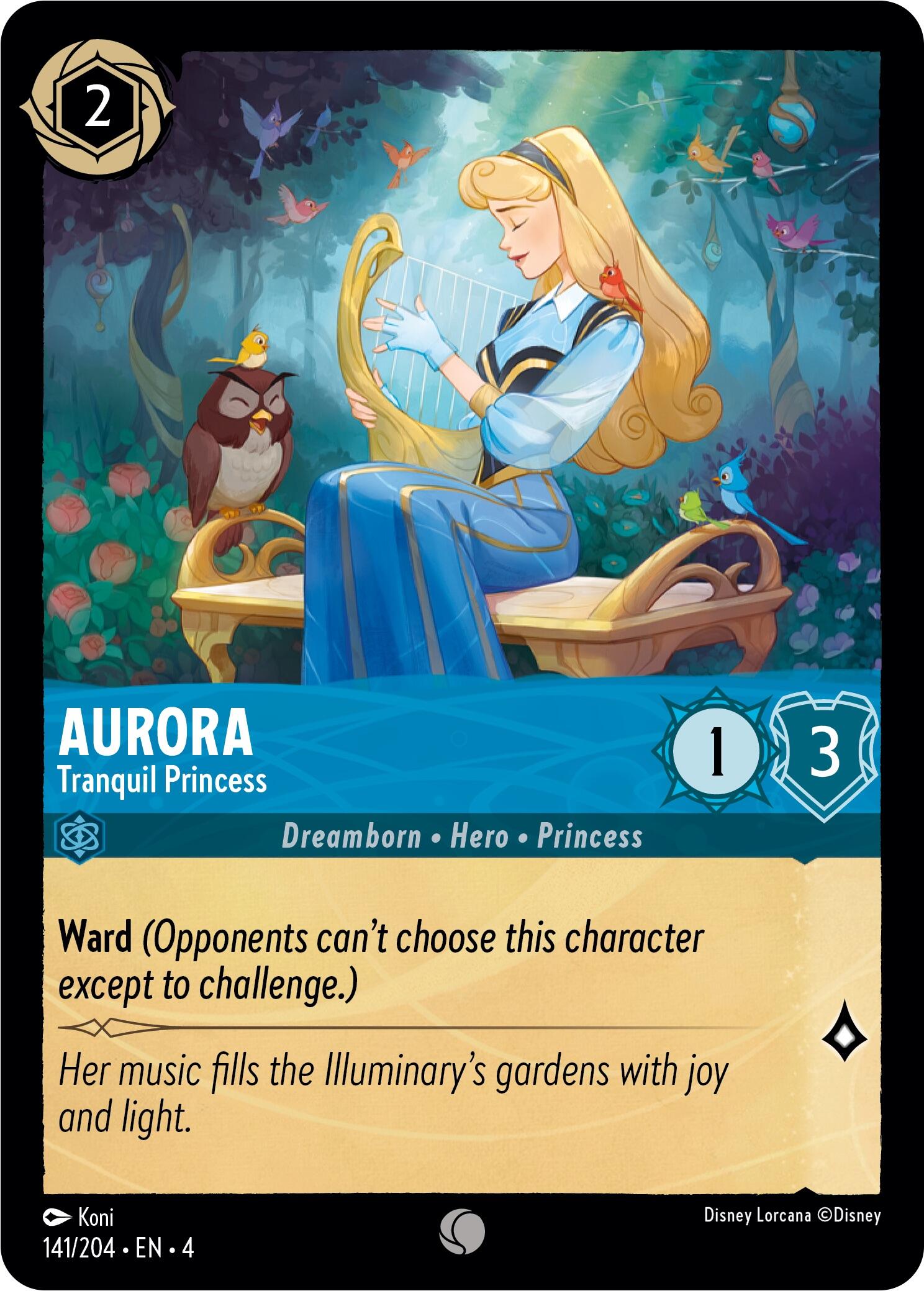 Aurora - Tranquil Princess (141/204) [Ursula's Return] | Tabernacle Games