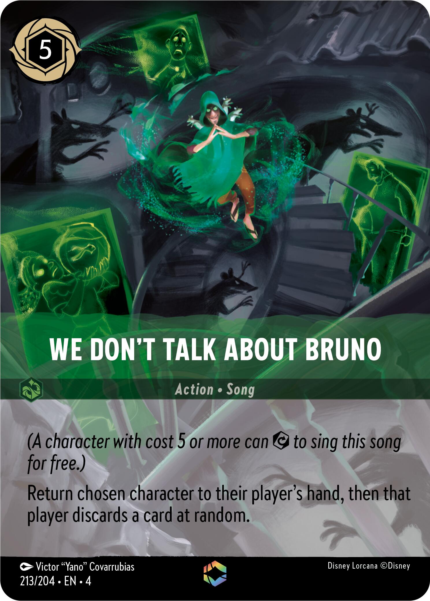 We Don't Talk About Bruno (Enchanted) (213/204) [Ursula's Return] | Tabernacle Games