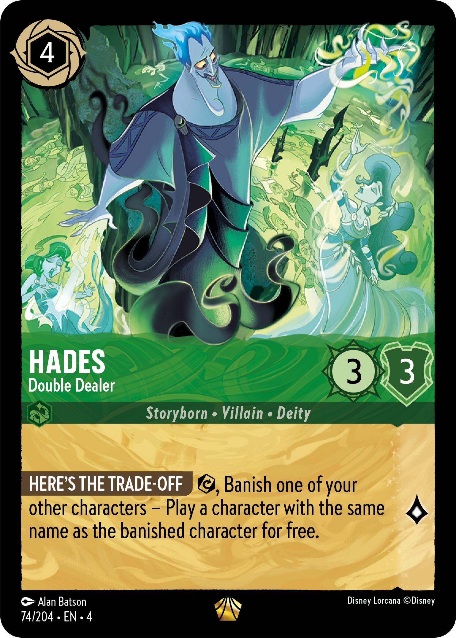 Hades - Double Dealer (74/204) [Ursula's Return] | Tabernacle Games