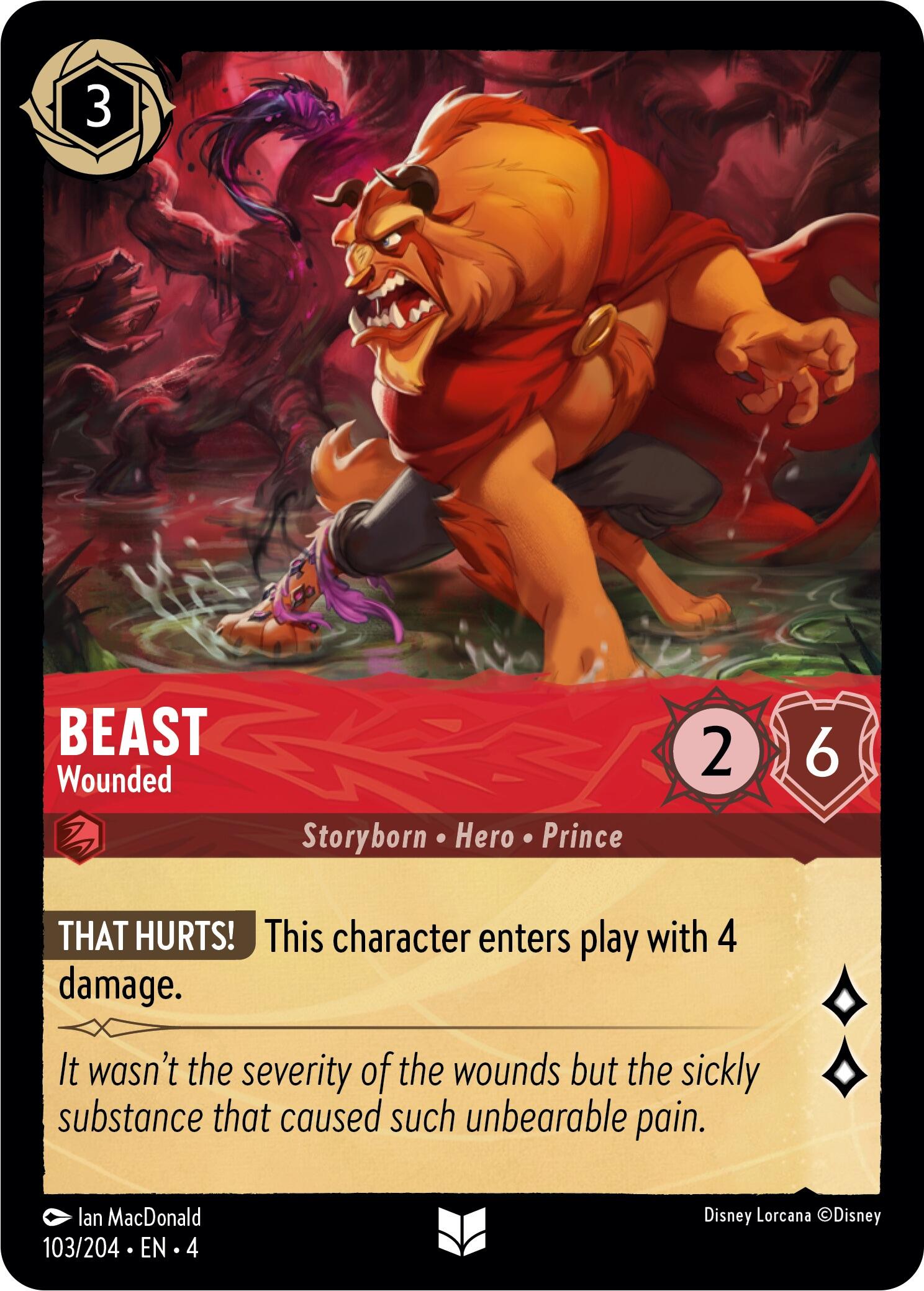 Beast - Wounded (103/204) [Ursula's Return] | Tabernacle Games