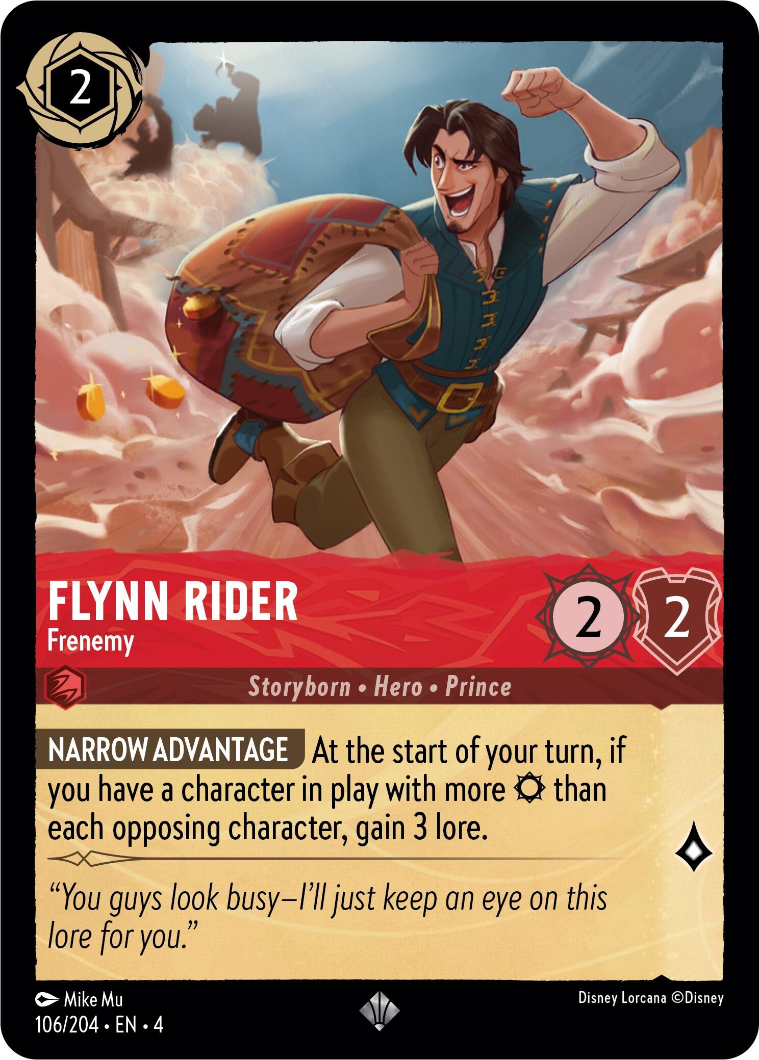 Flynn Rider - Frenemy (106/204) [Ursula's Return] | Tabernacle Games