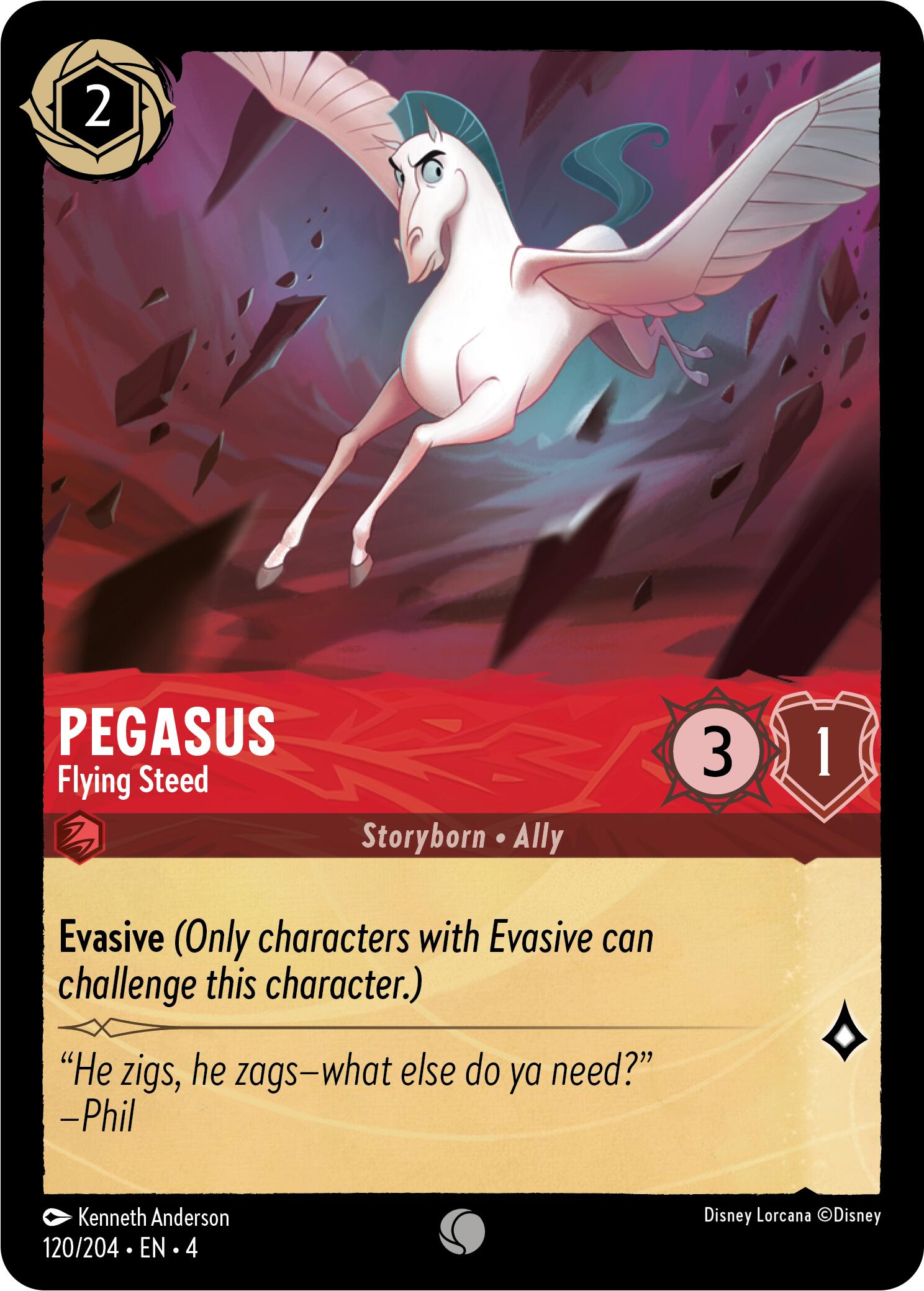 Pegasus - Flying Steed (120/204) [Ursula's Return] | Tabernacle Games