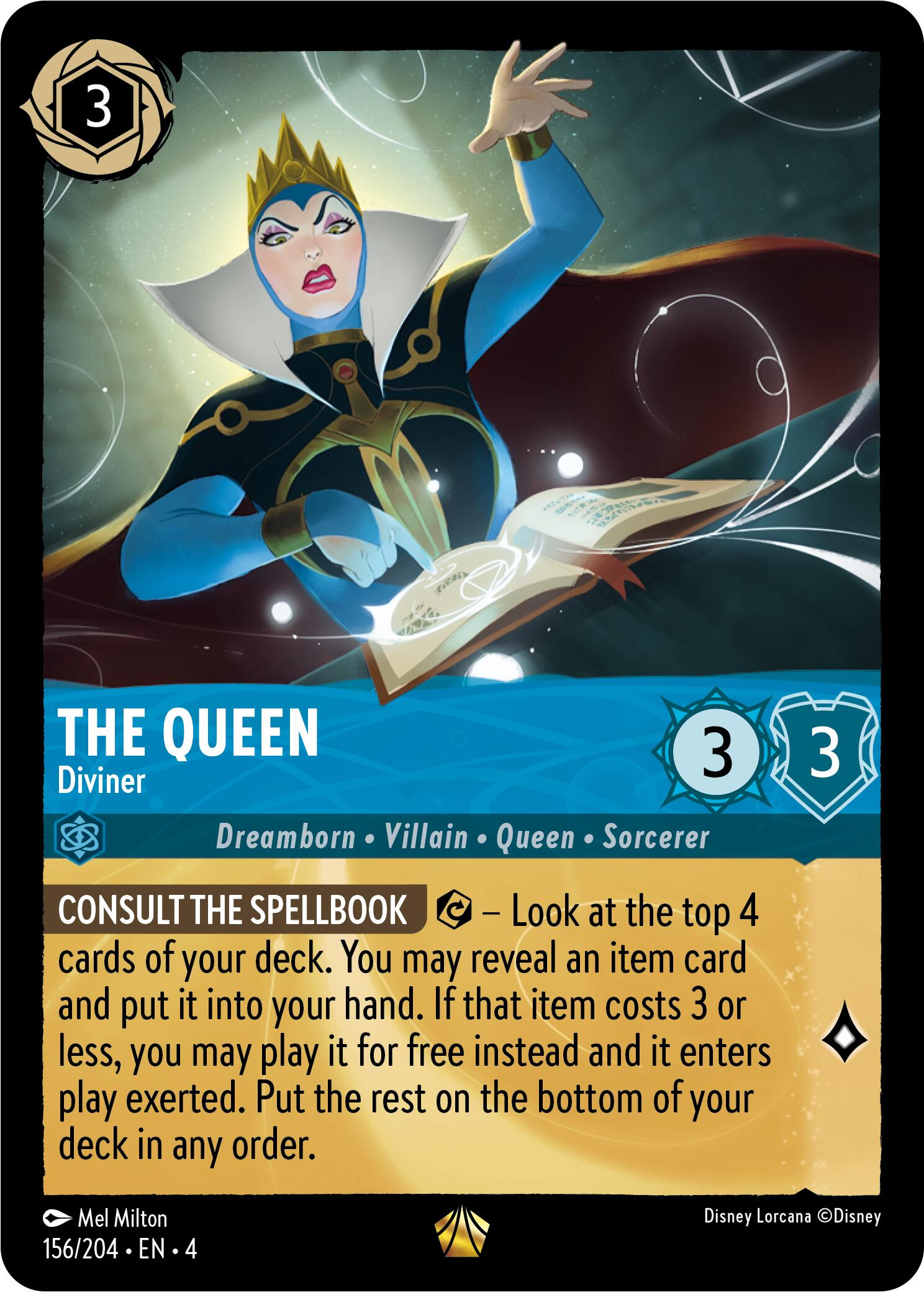 The Queen - Diviner (156/204) [Ursula's Return] | Tabernacle Games