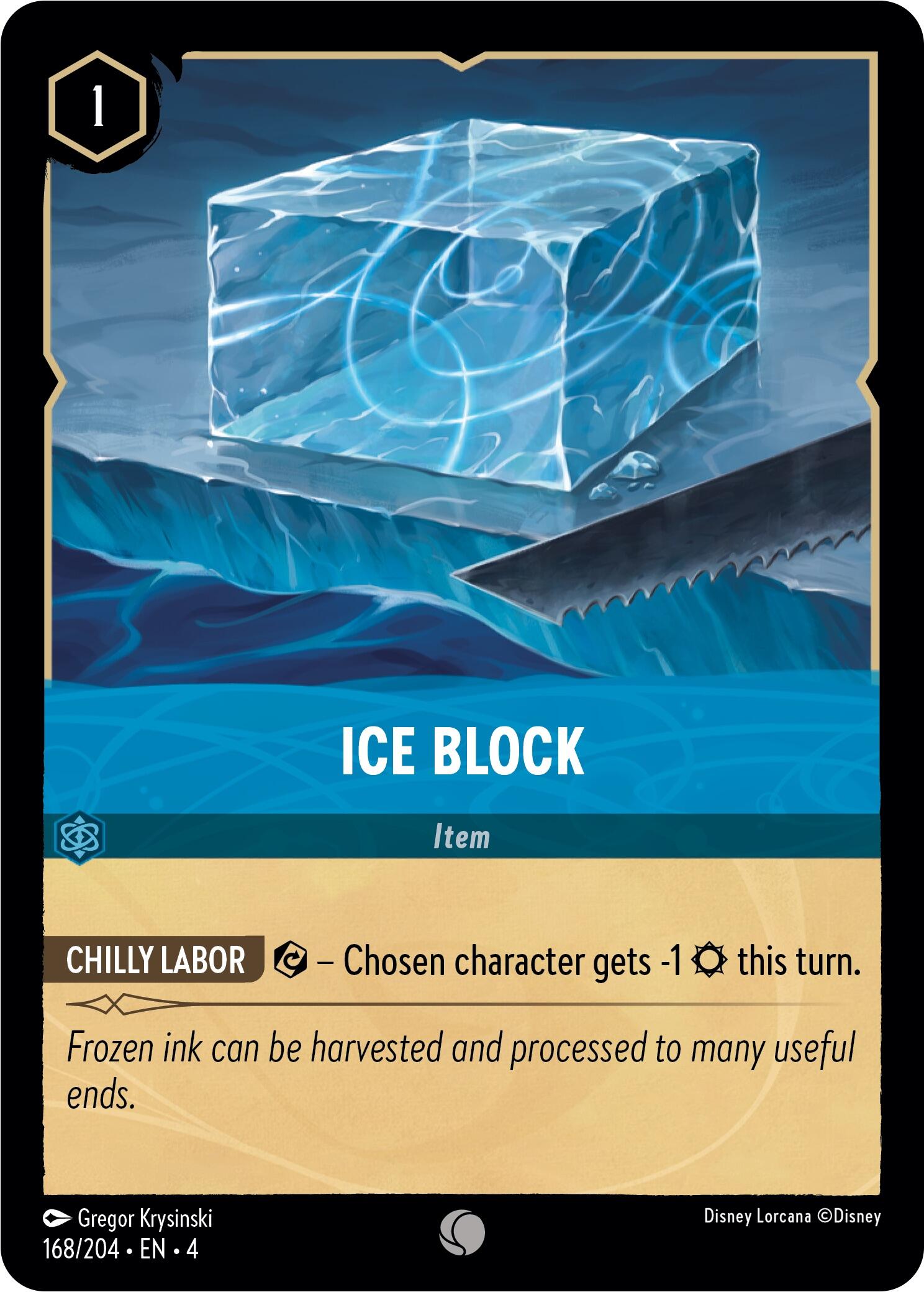 Ice Block (168/204) [Ursula's Return] | Tabernacle Games