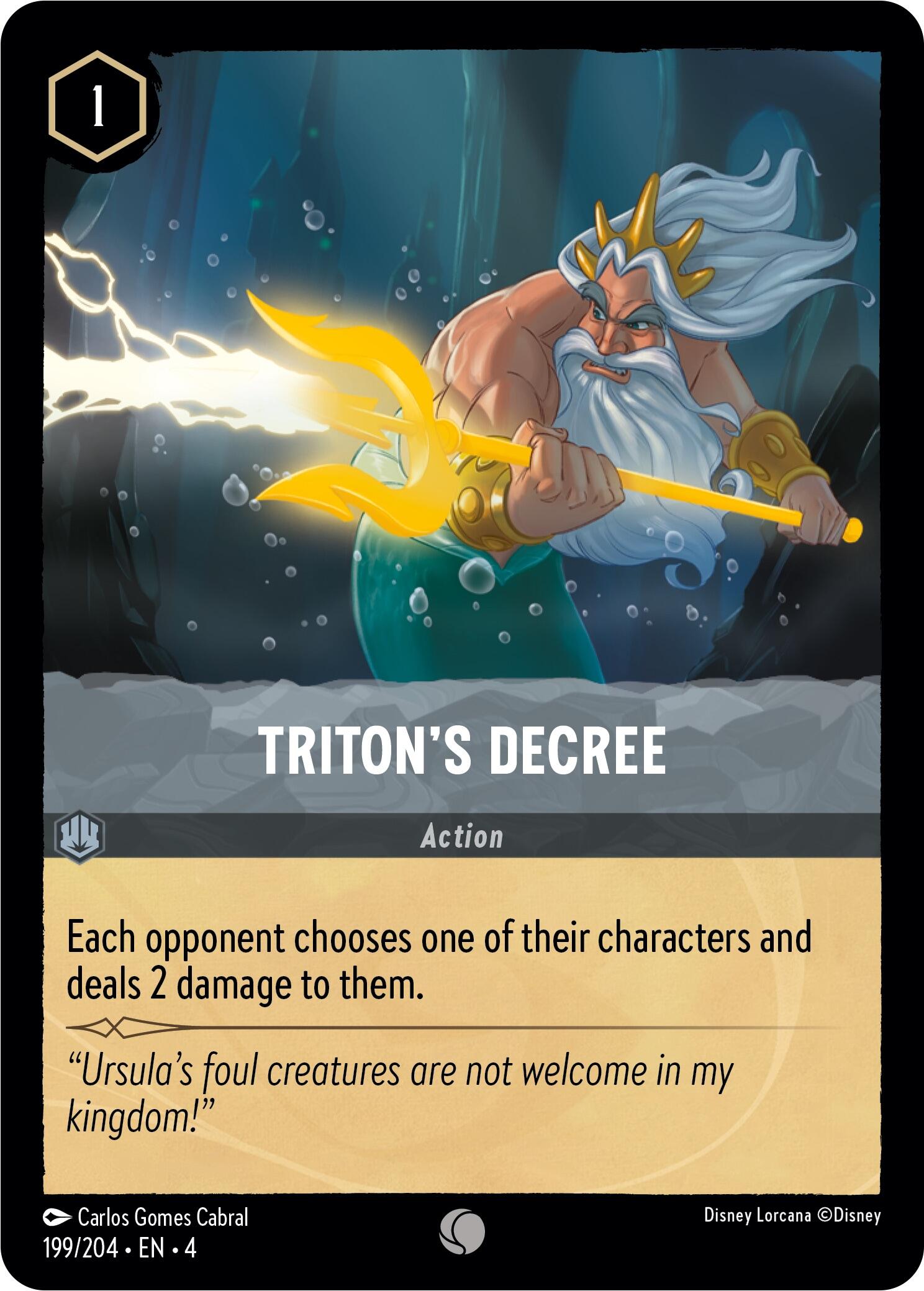 Triton's Decree (199/204) [Ursula's Return] | Tabernacle Games