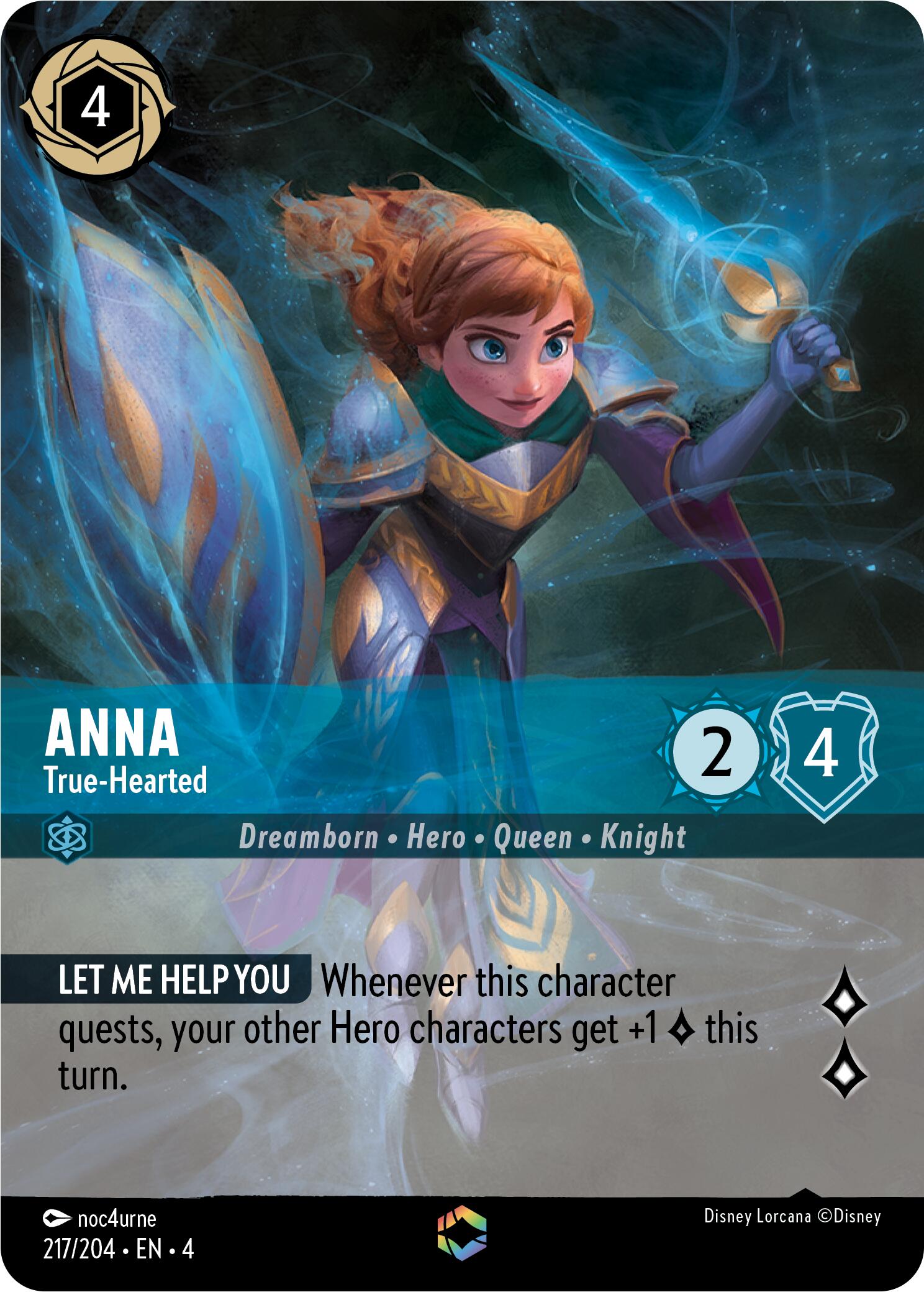 Anna - True-Hearted (Enchanted) (217/204) [Ursula's Return] | Tabernacle Games